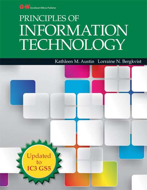 Book cover of Principles of Information Technology