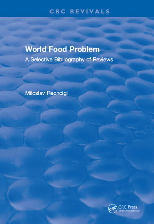 Book cover of World Food Problem