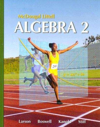 Book cover of Algebra 2 (Illinois)
