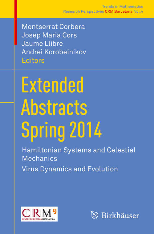 Book cover of Extended Abstracts Spring 2014
