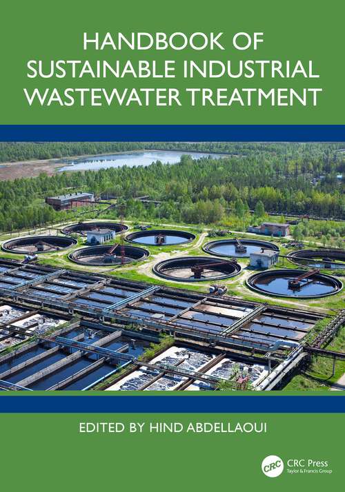 Book cover of Handbook of Sustainable Industrial Wastewater Treatment (1)
