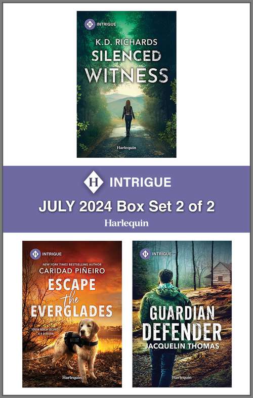 Book cover of Harlequin Intrigue July 2024 - Box Set 2 of 2 (Original)