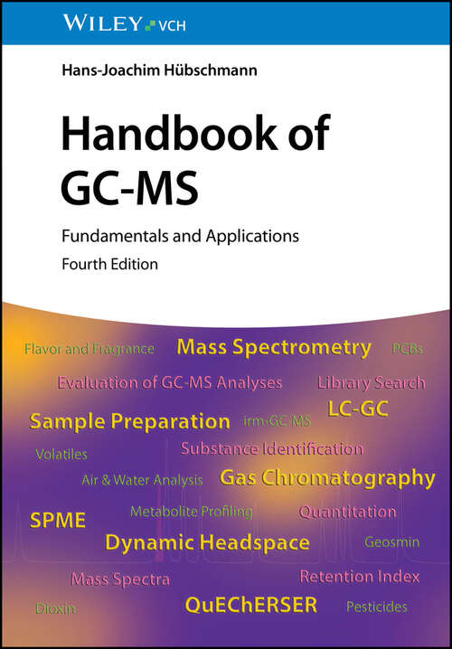 Book cover of Handbook of GC-MS: Fundamentals and Applications