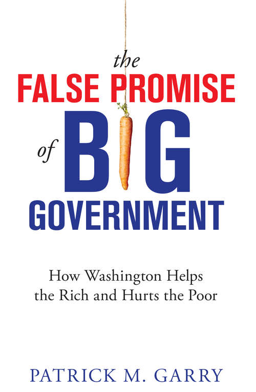 Book cover of The False Promise of Big Government: How Washington Helps the Rich and Hurts the Poor