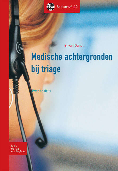 Book cover of Medische achtergronden bij triage (2nd ed. 2012)