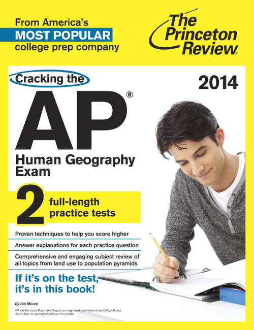 Book cover of Cracking the AP Human Geography Exam, 2014 Edition