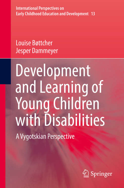 Book cover of Development and Learning of Young Children with Disabilities