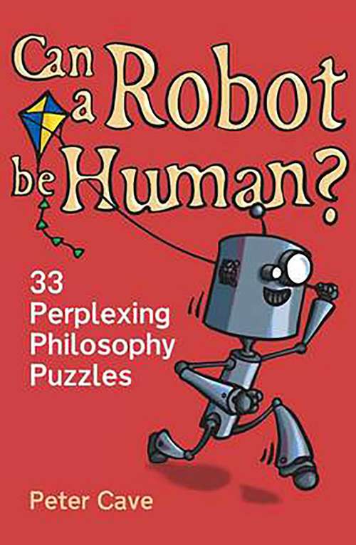 Book cover of Can A Robot be Human?