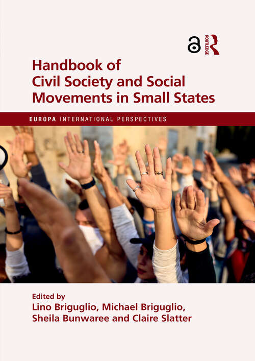 Book cover of Handbook of Civil Society and Social Movements in Small States (1) (Europa International Perspectives)