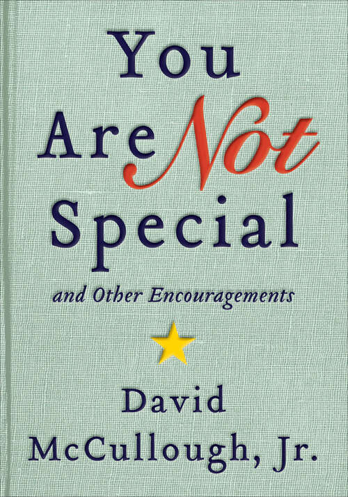 Book cover of You Are Not Special