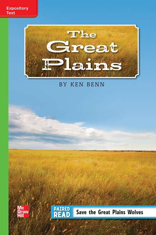 Book cover of The Great Plains [Beyond Level, Grade 5]