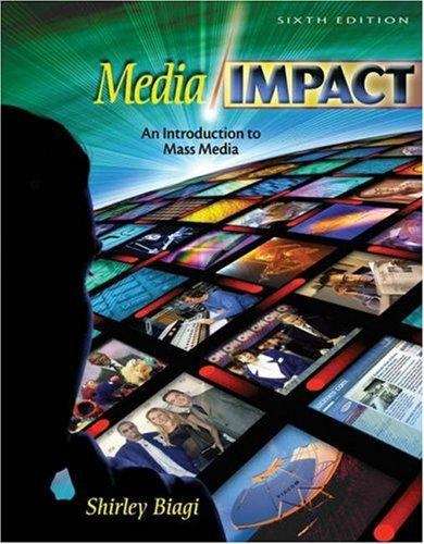 Book cover of Media and Impact: An Introduction to Mass Media