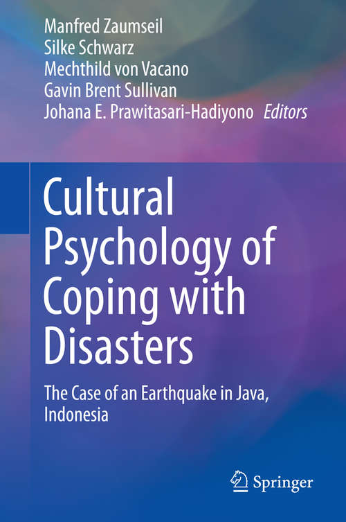 Book cover of Cultural Psychology of Coping with Disasters