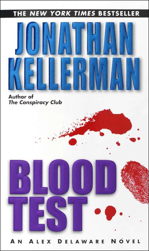 Book cover of Blood Test (Alex Delaware Novel #2)