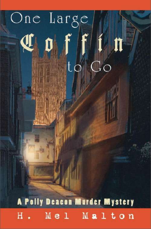 Book cover of One Large Coffin to Go: A Polly Deacon Mystery