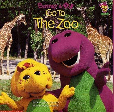 Book cover of Barney and BJ Go to the Zoo
