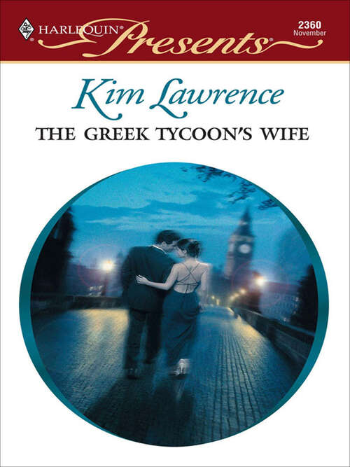 Book cover of The Greek Tycoon's Wife