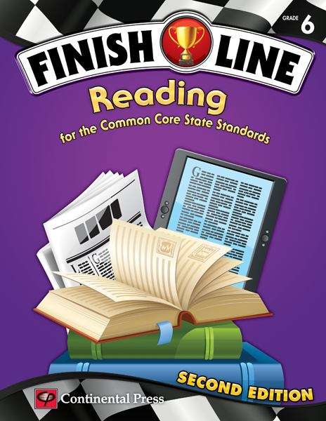 Book cover of Finish Line: Reading for the Common Core (Grade #6)