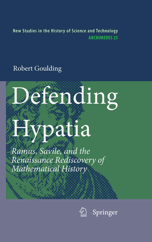 Book cover of Defending Hypatia