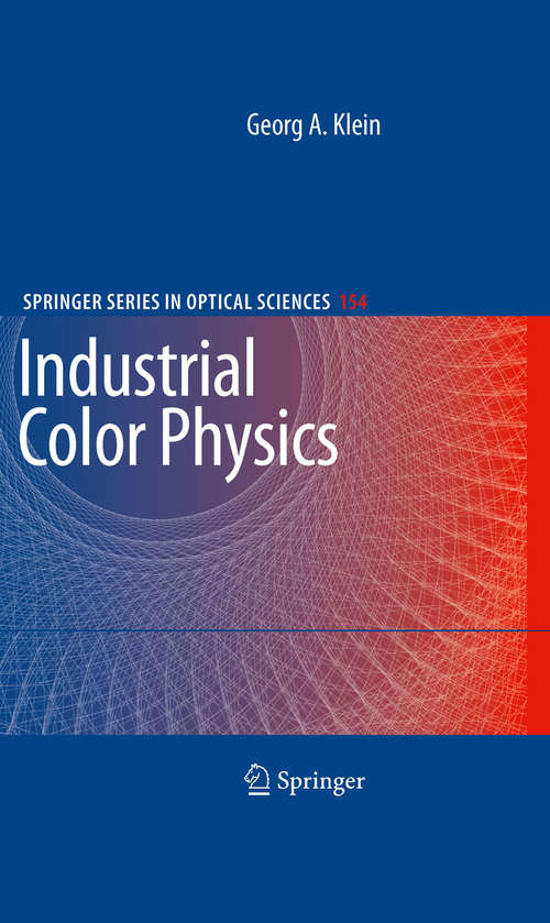 Book cover of Industrial Color Physics