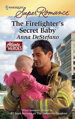 Book cover of The Firefighter's Secret Baby