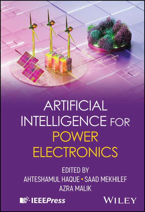 Book cover of Artificial Intelligence for Power Electronics