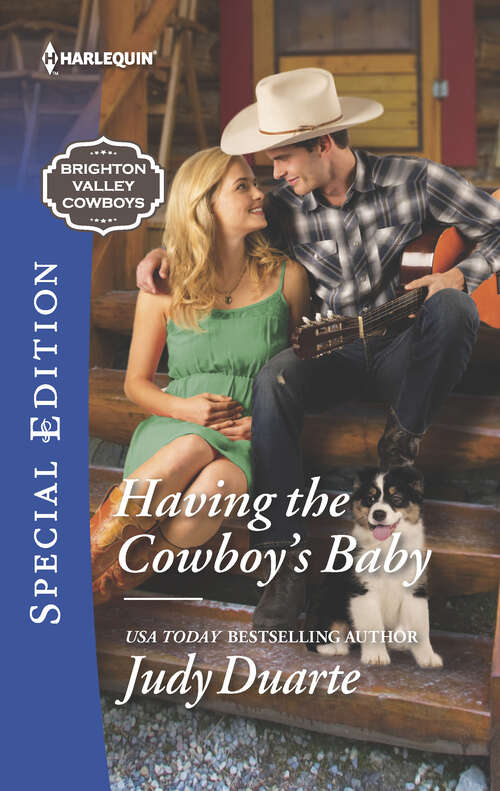 Book cover of Having the Cowboy's Baby