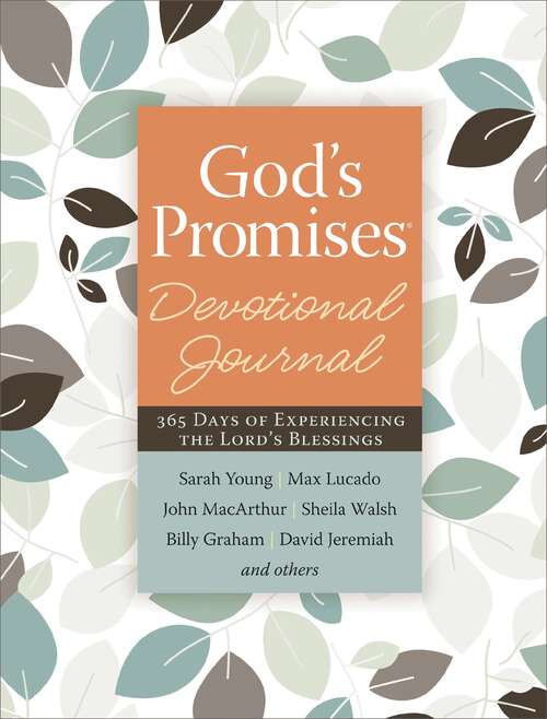 Book cover of God's Promises Devotional Journal