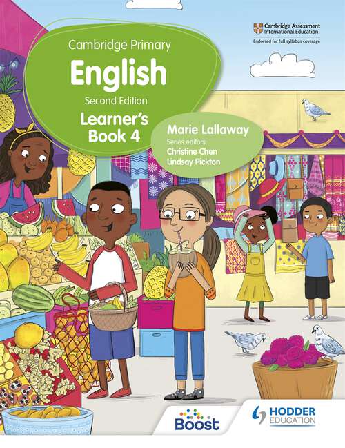 Book cover of Cambridge Primary English Learner's Book 4 Second Edition
