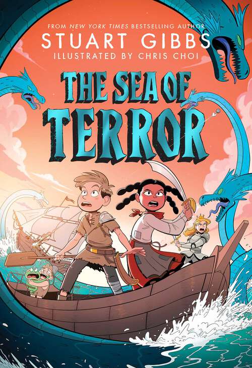 Book cover of The Sea of Terror (Once Upon a Tim #3)