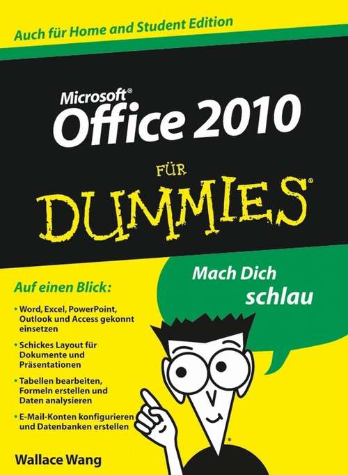 Book cover of Office 2010 für Dummies (Für Dummies)