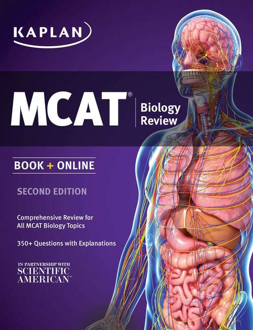Book cover of Kaplan MCAT Biology Review