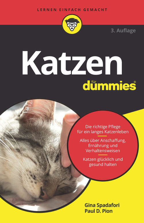 Book cover of Katzen für Dummies (3. Auflage) (Für Dummies)