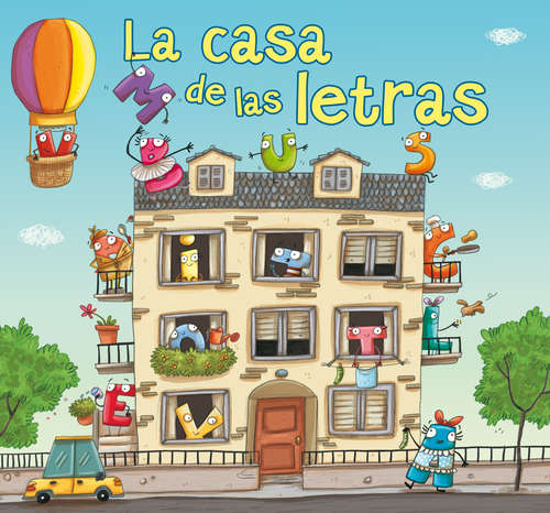 Book cover of La casa de las letras