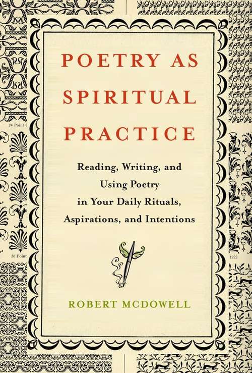 Book cover of Poetry as Spiritual Practice