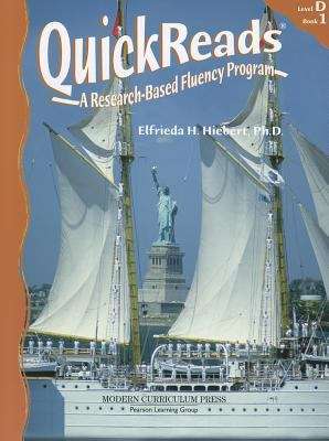 Book cover of QuickReads: A Research-Based Fluency Program, Level D, Book 1