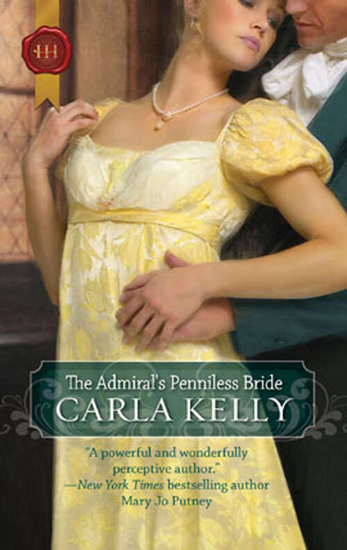 Book cover of The Admiral's Penniless Bride