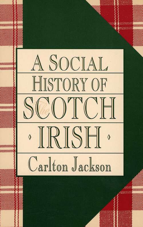 Book cover of A Social History of the Scotch-Irish