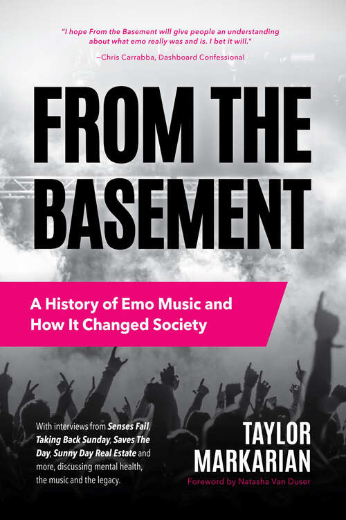 Book cover of From the Basement: A History of Emo Music and How It Changed Society