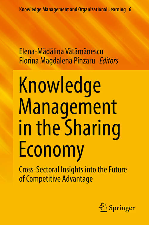 Book cover of Knowledge Management in the Sharing Economy