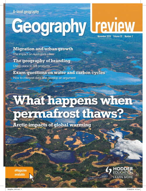 Book cover of Geography Review Magazine Volume 32, 2018/19 Issue 2