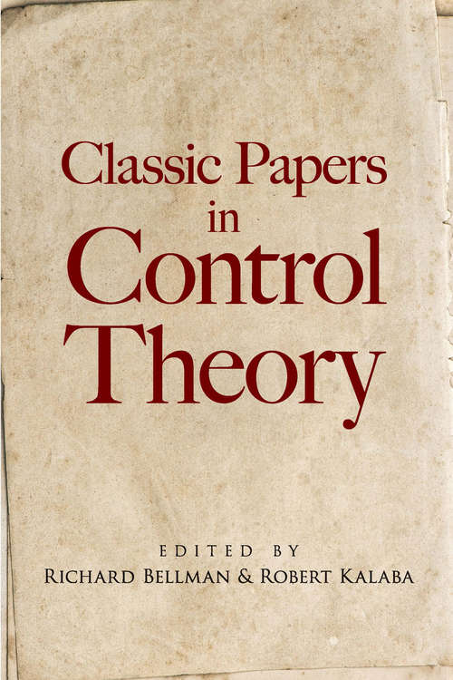 Book cover of Classic Papers in Control Theory (Dover Books on Engineering)