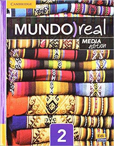 Book cover of Mundo real, Media Edition, Student Book 2