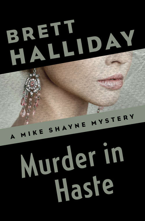 Book cover of Murder in Haste (The Mike Shayne Mysteries #39)