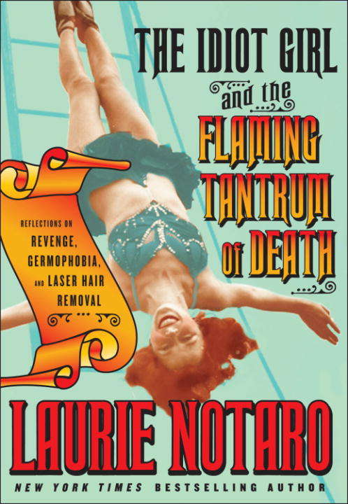Book cover of The Idiot Girl and the Flaming Tantrum of Death