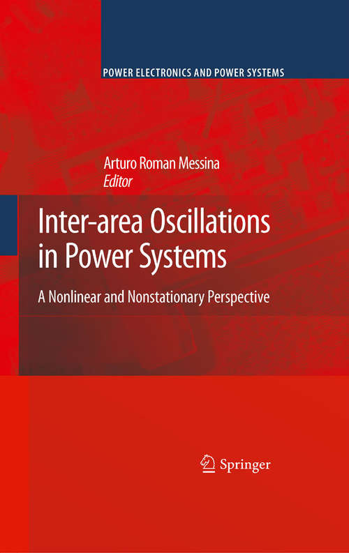 Book cover of Inter-area Oscillations in Power Systems