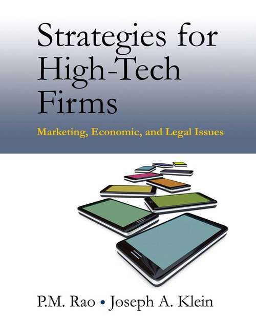 Strategies for High-Tech Firms: Marketing, Economic, and Legal Issues