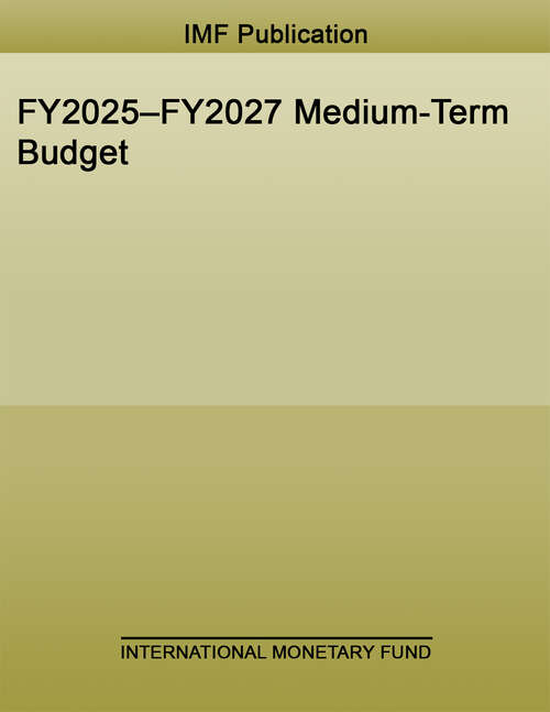Book cover of FY2025–FY2027 Medium-Term Budget