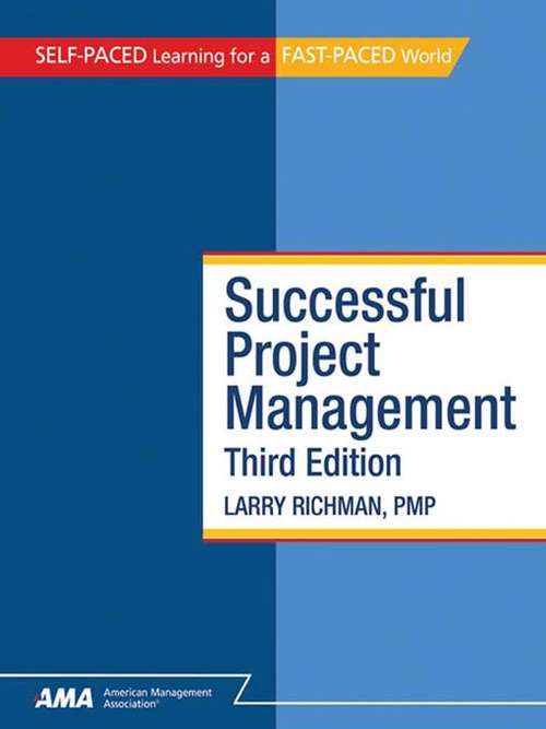 Book cover of Successful Project Management, Third Edition