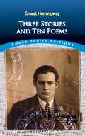 Three Stories and Ten Poems (Dover Thrift Editions)